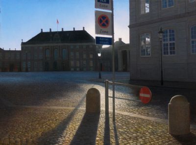 Amalienborg tidlig morgen